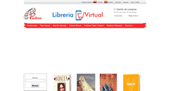 Desktop Screenshot of libreriapaulinas.com